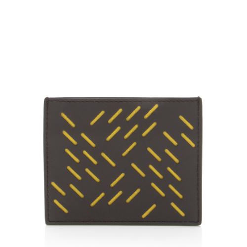 Bottega Veneta Calfskin Laser Cut Card Holder