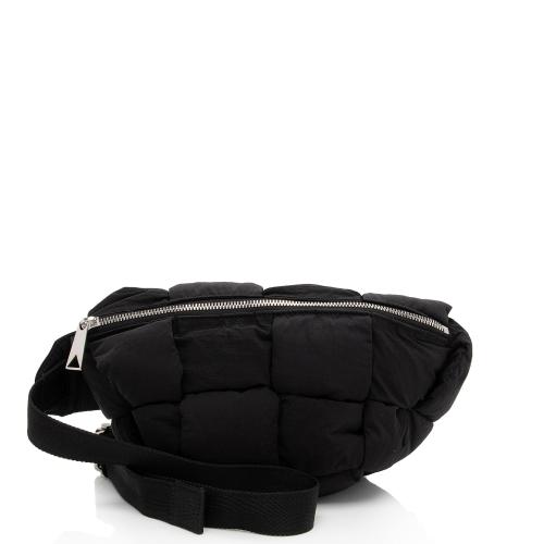 Bottega Veneta Puffed Nylon Tech Cassette Belt Bag