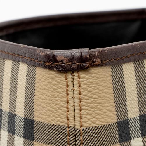 Burberry Haymarket Check Medium Tote