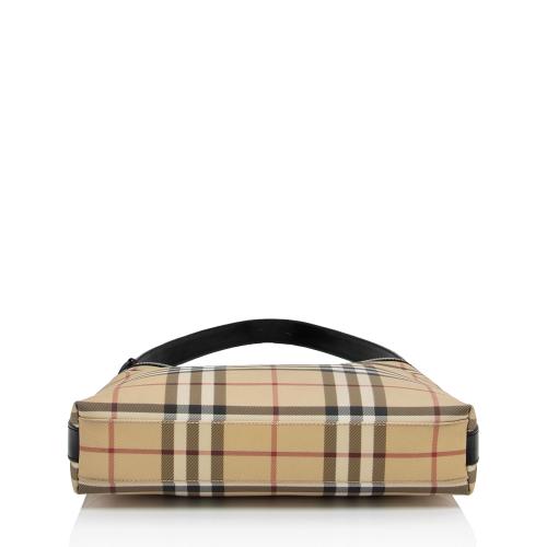 Burberry Vintage Nova Check Heath Shoulder Bag