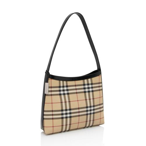 Burberry Vintage Nova Check Heath Shoulder Bag