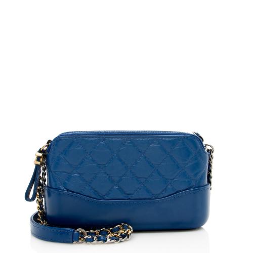 Chanel Aged Calfskin Gabrielle Clutch Crossbody