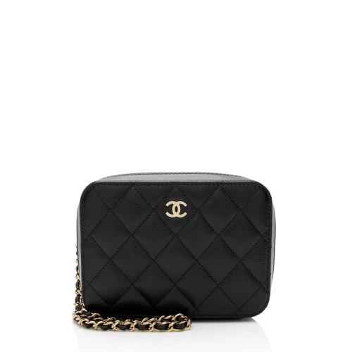 Chanel Caviar Leather Camera Bag