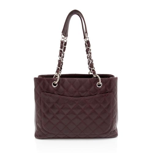 Chanel Caviar Leather Grand Shopping Tote