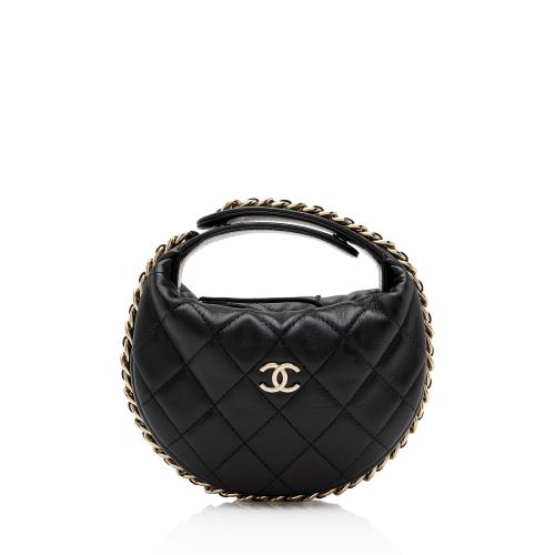 Chanel Lambskin Chain Around Pouch