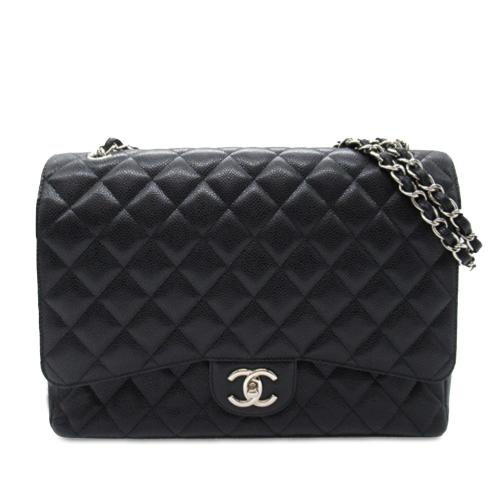 Chanel Maxi Classic Caviar Double Flap