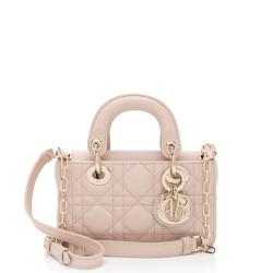 Dior Lambskin Cannage Lady D-Joy Micro Bag