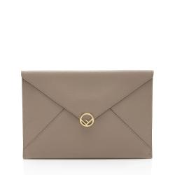 Fendi Leather 1974 Envelope Pouch