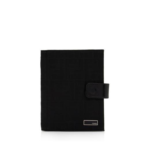 Fendi Vintage Canvas Agenda Cover