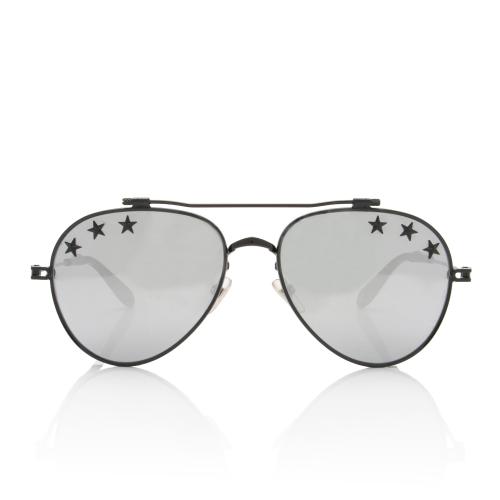 Givenchy Mirrored Star Aviator Sunglasses