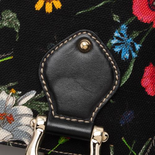 Gucci Floral Canvas Creole Large Tote