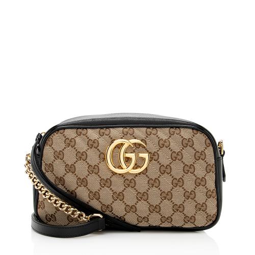 Gucci GG Canvas GG Marmont Small Shoulder Bag