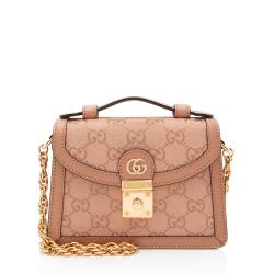 Gucci GG Canvas Ophidia Mini Top Handle