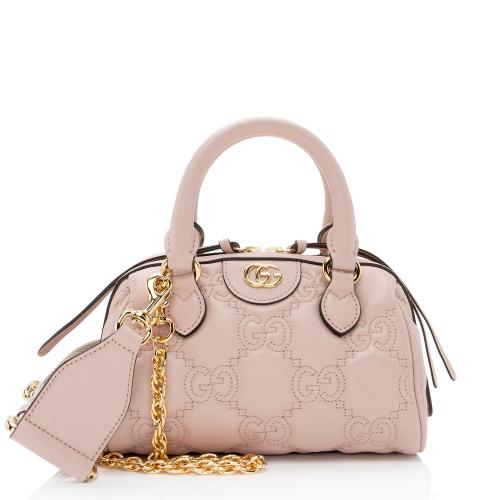 Gucci Jumbo GG Matelasse Mini Bowling Bag