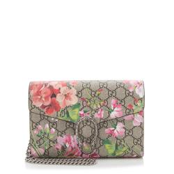 Gucci GG Supreme Blooms Dionysus Chain Wallet