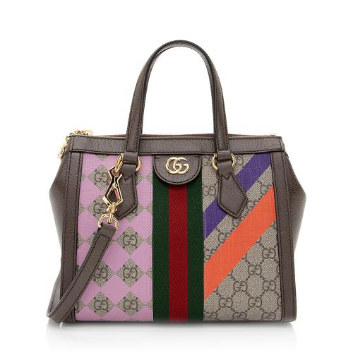 Gucci GG Supreme Geometric Ophidia Small Tote