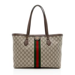 Gucci GG Supreme Ophidia Medium Shopping Tote