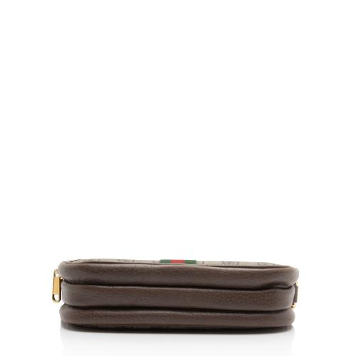 Gucci GG Supreme Ophidia Triple Zip Crossbody