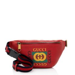 Gucci Leather Logo Belt Bag