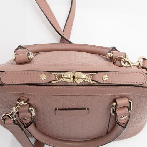 Gucci Microguccissima Leather Dome Small Satchel