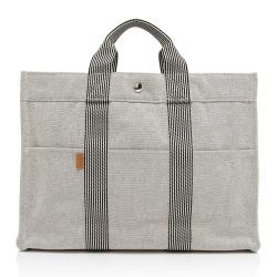 Hermes Toile Fourre Tout MM Tote