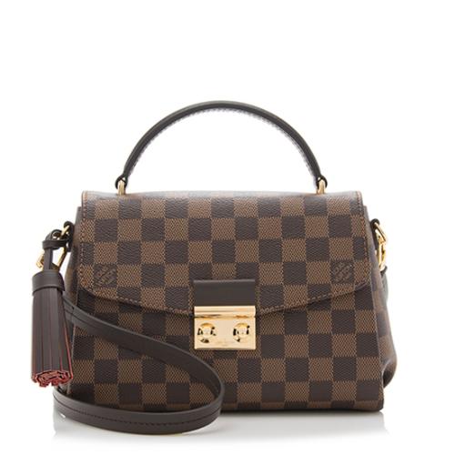 Louis Vuitton Damier Ebene Croisette Shoulder Bag