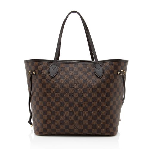 Louis Vuitton Damier Ebene Neverfull MM Tote