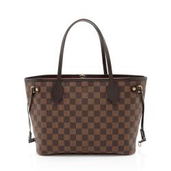 Louis Vuitton Damier Ebene Neverfull PM Tote