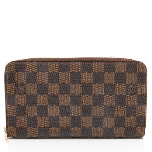 Louis Vuitton Damier Ebene Zippy Organizer Wallet