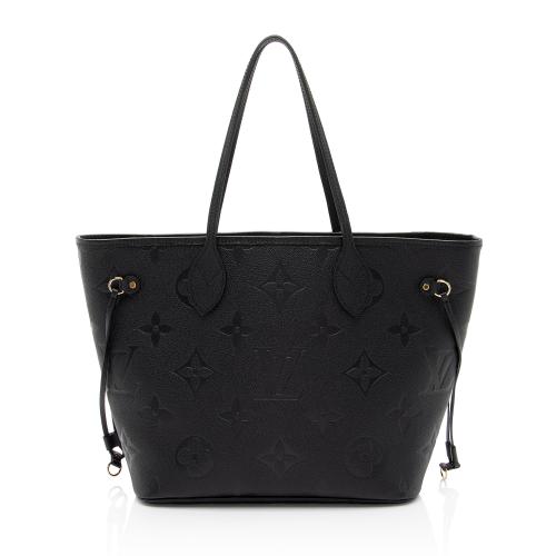 Louis Vuitton Giant Monogram Empreinte Neverfull MM Tote