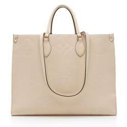 Louis Vuitton Giant Monogram Empreinte Onthego GM Tote