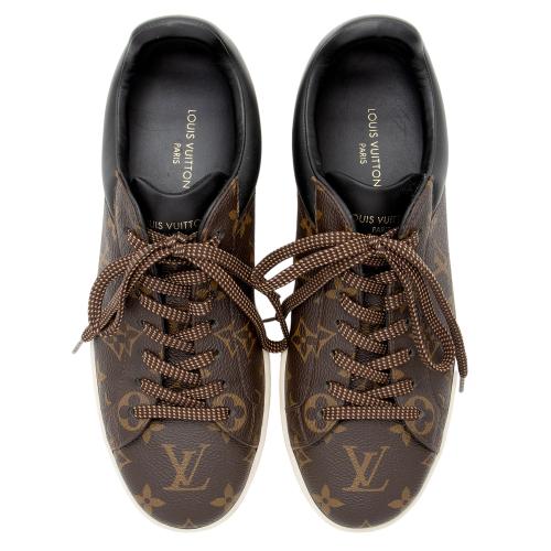 Louis Vuitton Monogram Calfskin Luxembourg Sneakers - Mens Size 6 / 36