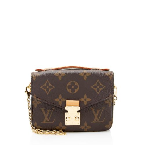 Louis Vuitton Monogram Canvas Micro Metis Shoulder Bag