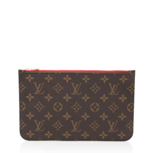 Louis Vuitton Monogram Canvas Neverfull MM Pochette