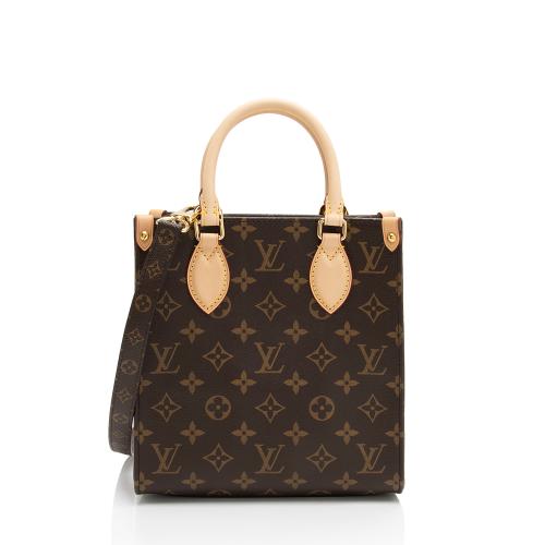 Louis Vuitton Monogram Canvas Sac Plat BB Tote