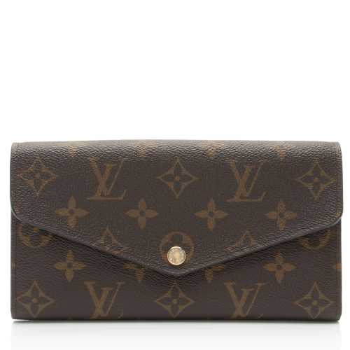 Louis Vuitton Monogram Canvas Sarah Wallet