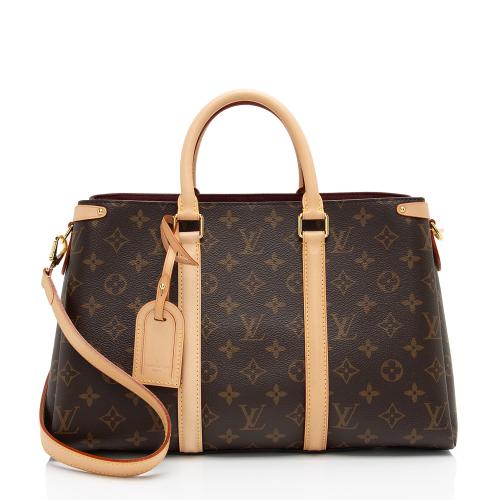 Louis Vuitton Monogram Canvas Soufflot MM Satchel