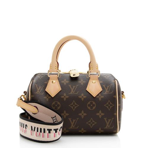 Louis Vuitton Monogram Canvas Speedy Bandouliere 20 Satchel