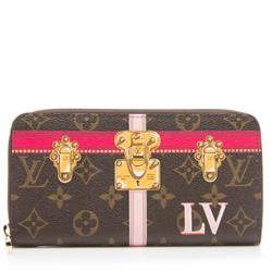 Louis Vuitton Monogram Canvas Summer Trunk Zippy Wallet 