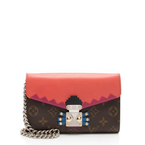 Louis Vuitton Monogram Canvas Totem Chain Wallet