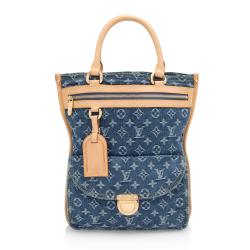 Louis Vuitton Monogram Denim Sac Plat Tote