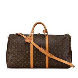 Louis Vuitton Monogram Keepall Bandouliere 60