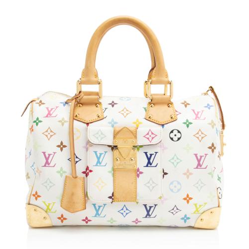 Louis Vuitton Monogram Multicolore Speedy 30 Satchel