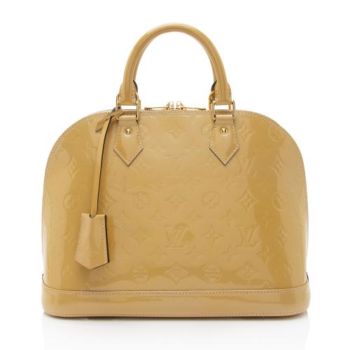 Louis Vuitton Monogram Vernis Alma PM Satchel