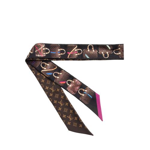 Louis Vuitton Silk Tribute To Speedy BB Bandeau Scarf