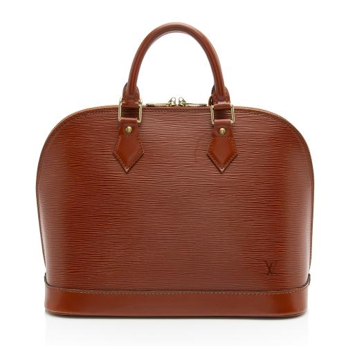 Louis Vuitton Vintage Epi Leather Alma PM Satchel