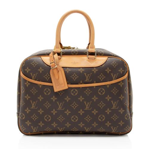 Louis Vuitton Vintage Monogram Canvas Deauville Satchel