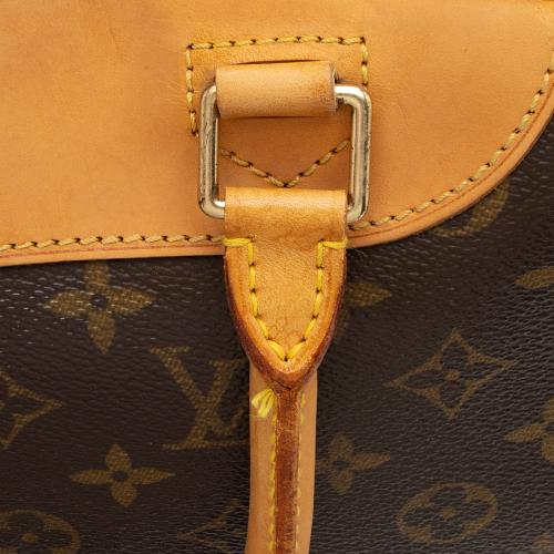 Louis Vuitton Vintage Monogram Canvas Deauville Satchel