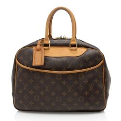 Louis Vuitton Vintage Monogram Canvas Deauville Satchel