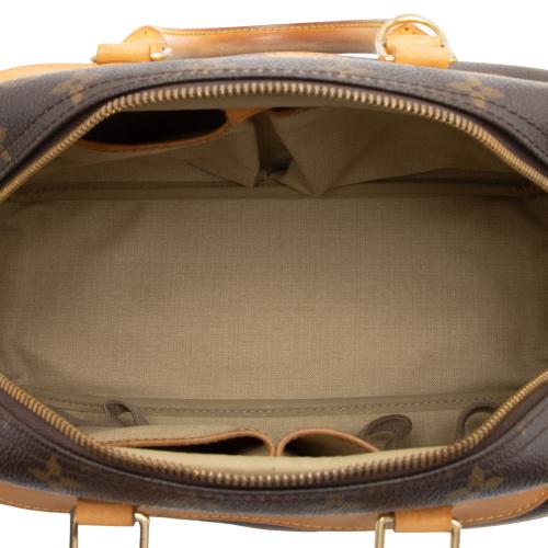 Louis Vuitton Vintage Monogram Canvas Deauville Satchel